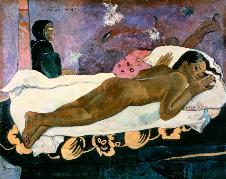 Manao Tupapau (der Geist der Toten wacht) from Paul Gauguin