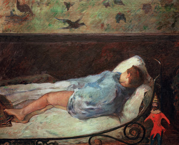 Die kleine Träumerin from Paul Gauguin