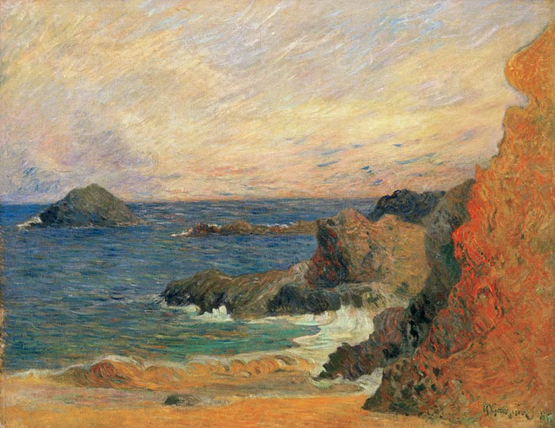Felsen an der Küste from Paul Gauguin