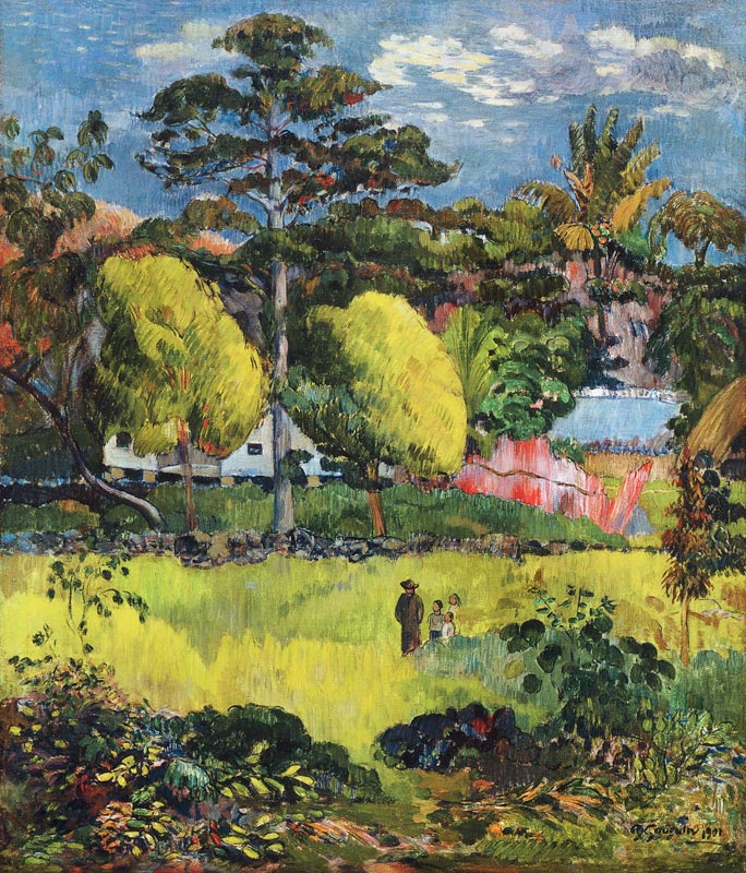 Landscape from Paul Gauguin