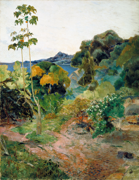 Landschaft auf Martinique from Paul Gauguin