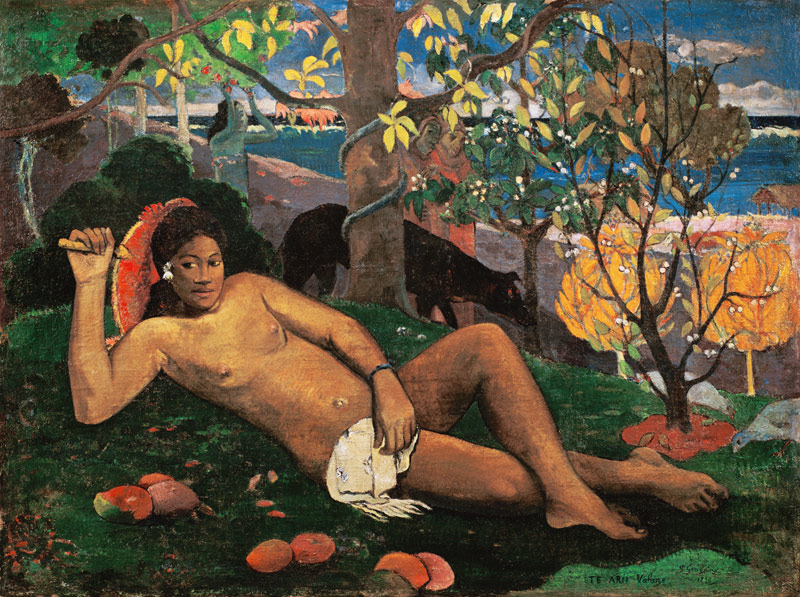Vornehme Mrs. (Te Arii Vahine) from Paul Gauguin