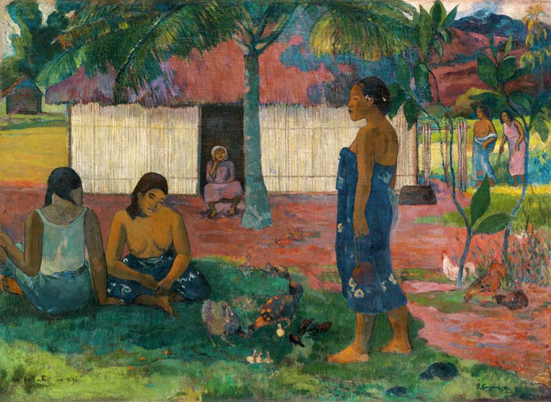 Warum bist du ärgerlich from Paul Gauguin