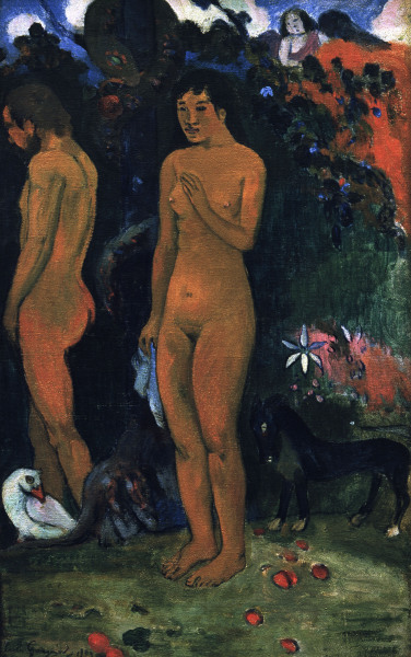 Adam and Eve from Paul Gauguin