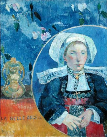 The Beautiful Angel (Madame Angele Satre, the Innkeeper at Pont-Aven) from Paul Gauguin