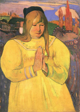 Betende Bretonin from Paul Gauguin