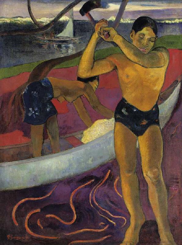 Der Mann mit der Axt from Paul Gauguin