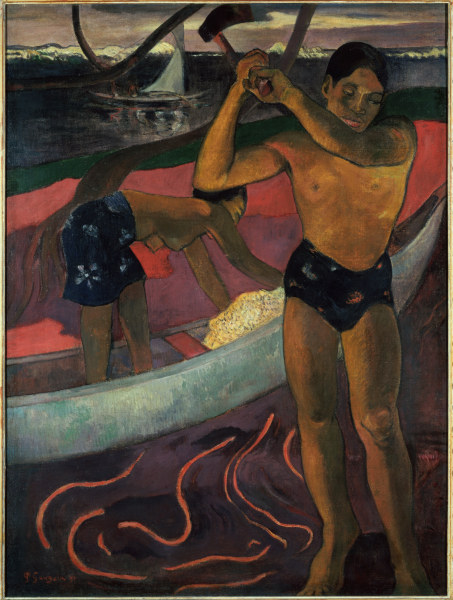 The Woodcutter from Pia from Paul Gauguin