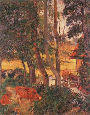 Ecke eines Weihers from Paul Gauguin