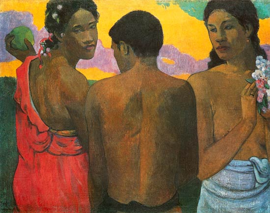 Eingeborene auf Tahiti from Paul Gauguin