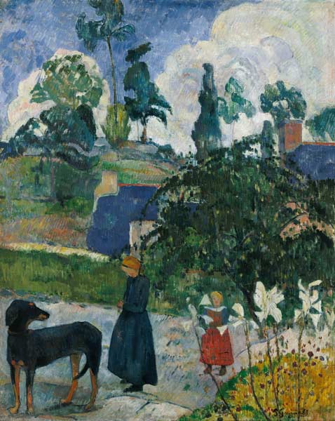 In den Lilien from Paul Gauguin