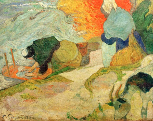 Wäscherinnen am Roubine-du-Roi from Paul Gauguin