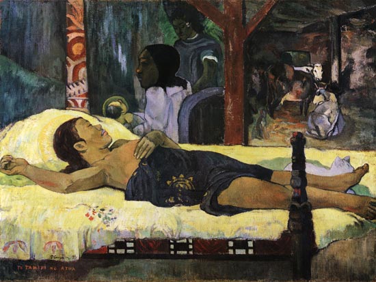Geburt des Gottessohnes (Te Tamari no Atua) from Paul Gauguin