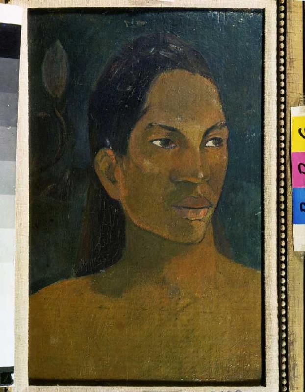 Kopf einer Tahitianerin from Paul Gauguin