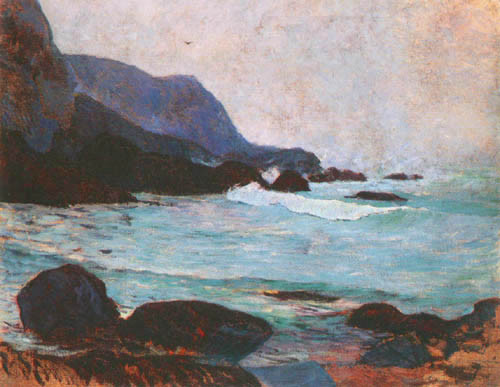 Die Küste von Bellangenay from Paul Gauguin
