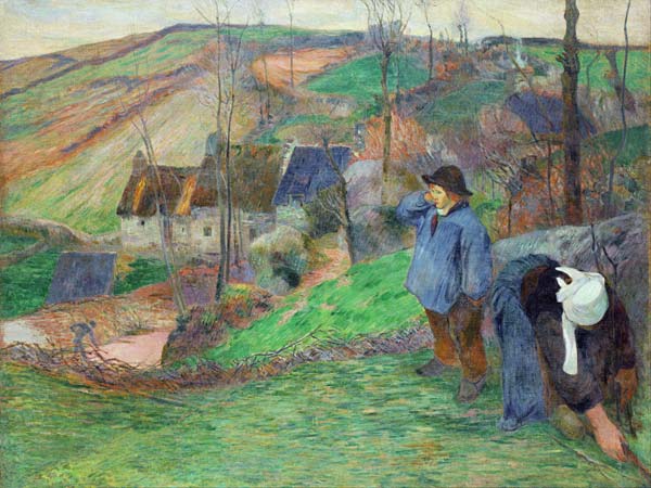 Landscape in Brittany from Paul Gauguin