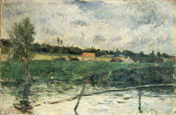 Landschaft in der Bretagne from Paul Gauguin