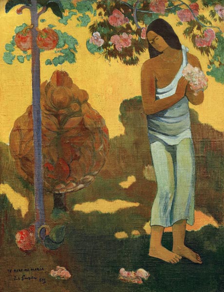 Te Avae no Maria from Paul Gauguin
