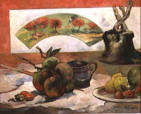 Still Life with a Fan from Paul Gauguin