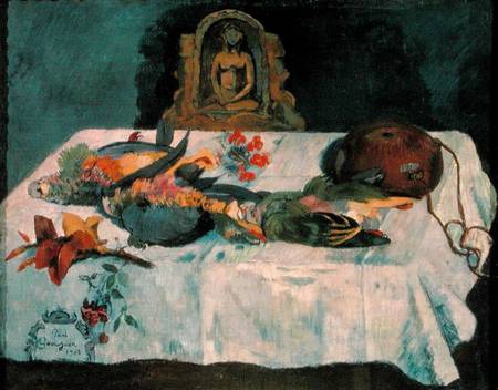 Still Life with Parrots from Paul Gauguin