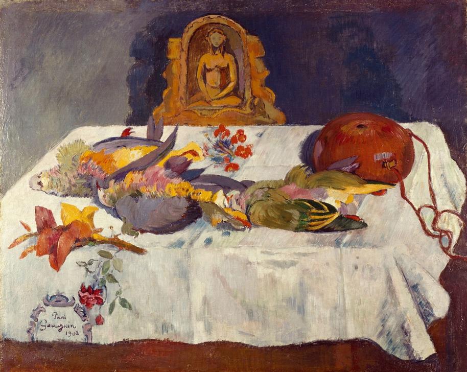 Still life with Parrots from Paul Gauguin