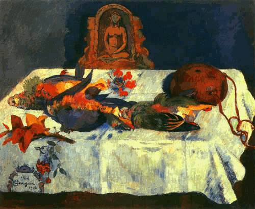 Stilleben mit Papagei from Paul Gauguin