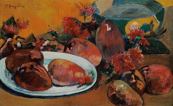 Stillleben mit Mangofrüchten from Paul Gauguin