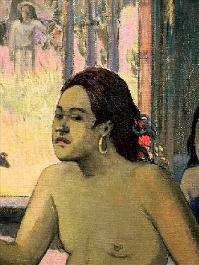 Eiaha Ohipa or Tahitians in a Room, 1896 (detail of 47617)