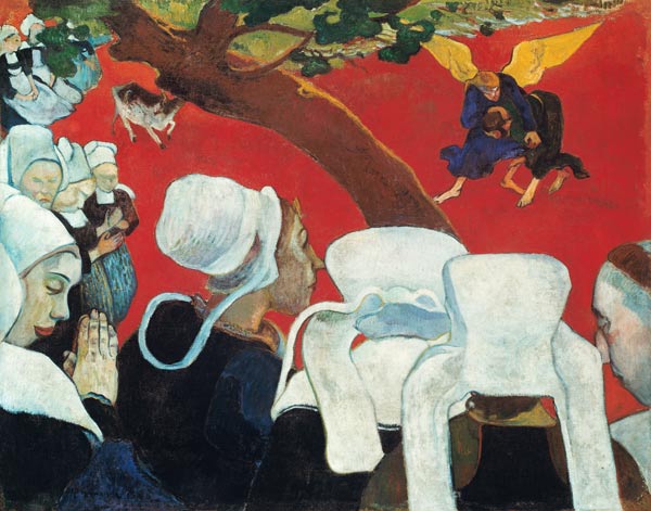 Vision nach der Predigt (Jakob ringt mit dem Engel) from Paul Gauguin