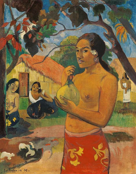 Wohin gehst Du? (Ea haere ia oe) from Paul Gauguin
