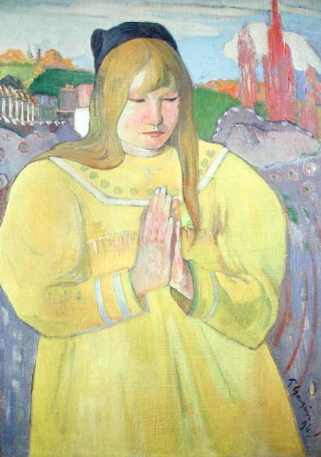 Young Christian Girl from Paul Gauguin
