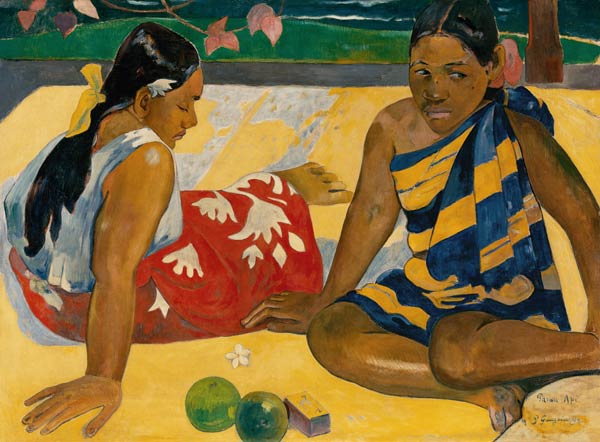 Zwei Frauen von Tahiti (Due donne a Tahiti) from Paul Gauguin