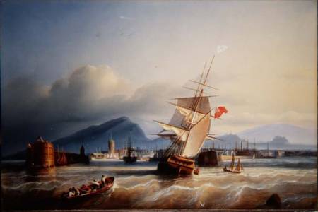 The Port of Leith from Paul Jean Clays