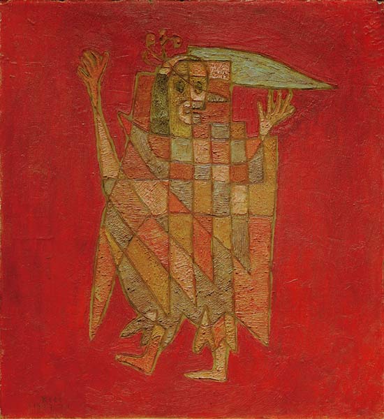Allegorische Figurine (Verblassung), from Paul Klee