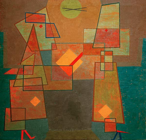 Disput, from Paul Klee