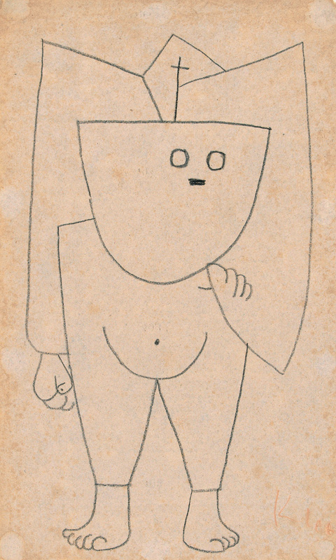 Christian ghost (Christliches Gespenst) from Paul Klee