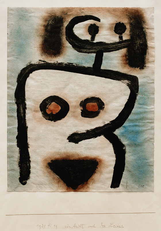 Ein Antlitz auch des Leibes, from Paul Klee