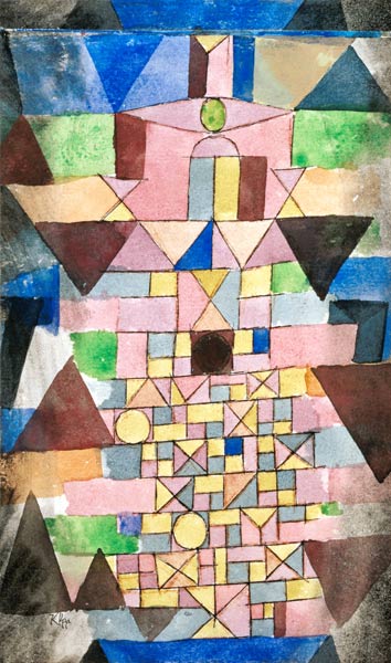 Komposition mit Dreiecken from Paul Klee