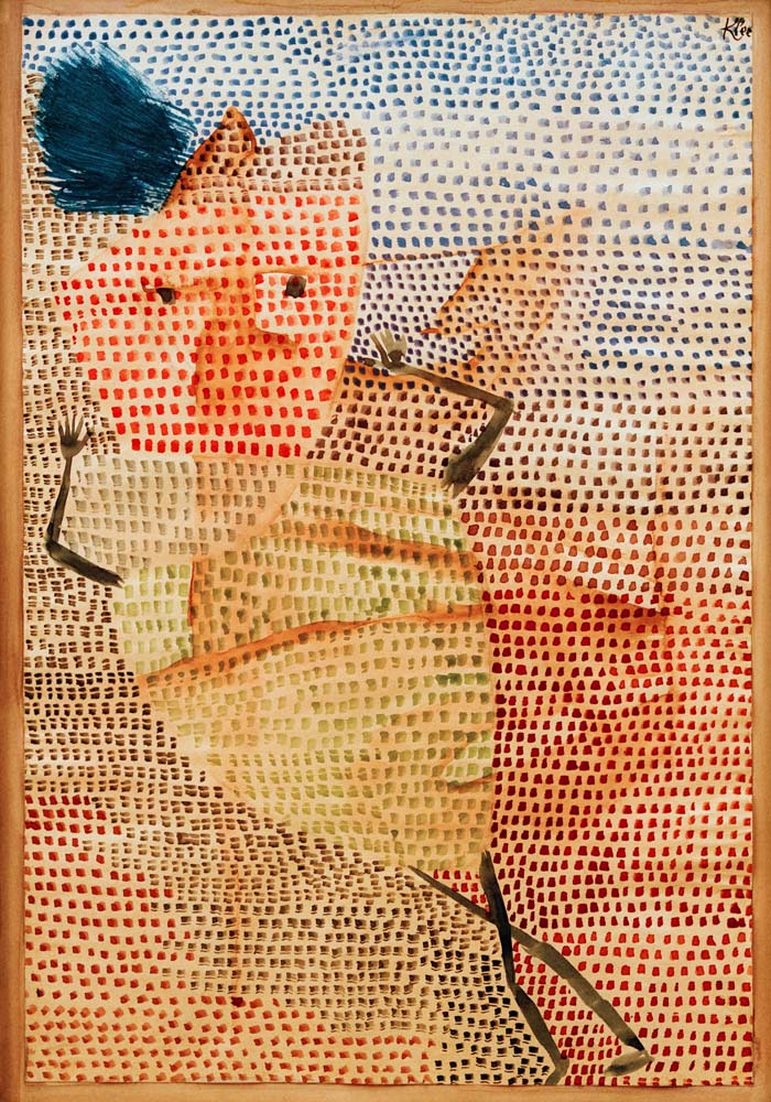 Maske Laus, 1931, 264 (X 4). from Paul Klee