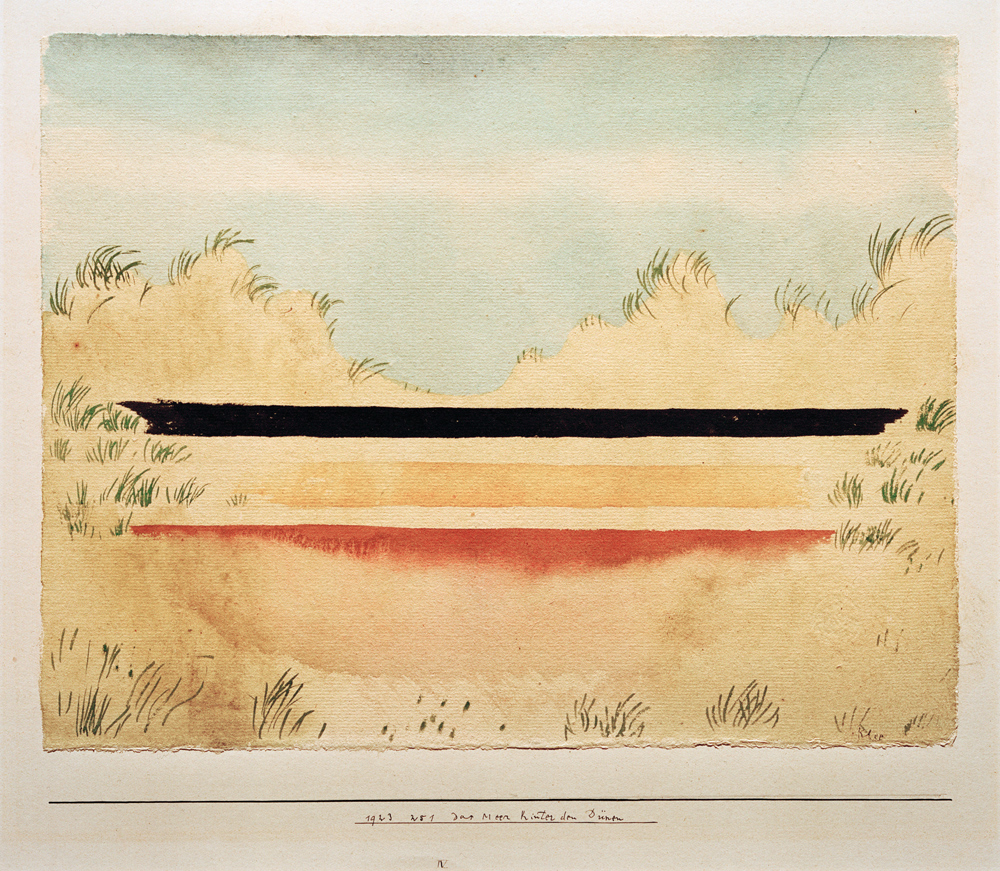 Das Meer hinter den Duenen, 1923, 251. from Paul Klee
