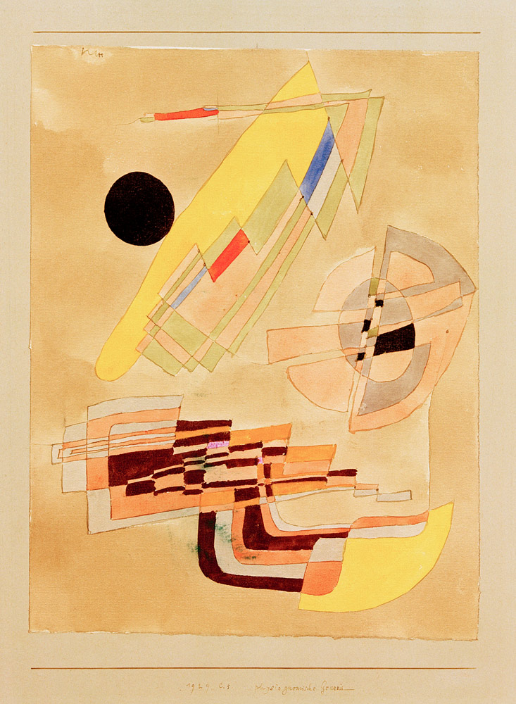 Physiognomische Genesis, 1929, from Paul Klee