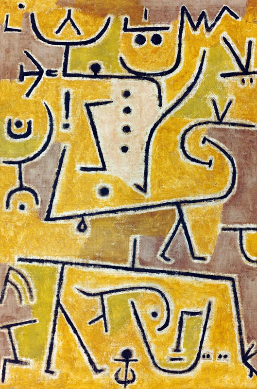 Rote Weste from Paul Klee