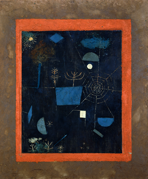 Spinnennetz (Die Spinne) from Paul Klee