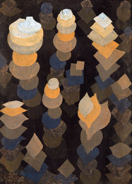 Wachstum der Nachtpflanzen from Paul Klee
