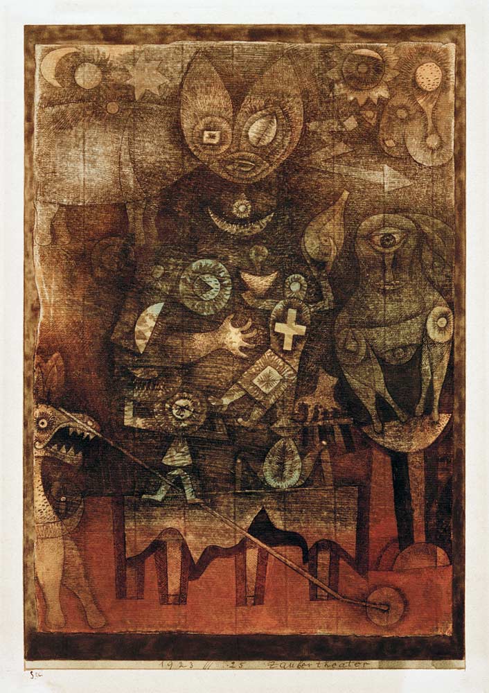 Zaubertheater, 1923, 25. from Paul Klee