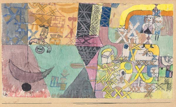 Asiatische Gaukler from Paul Klee