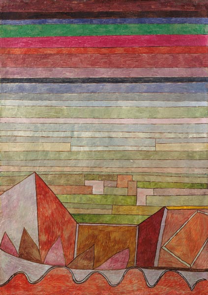 Blick in das Fruchtland. from Paul Klee