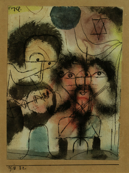 DAEMONEN, 1918. from Paul Klee