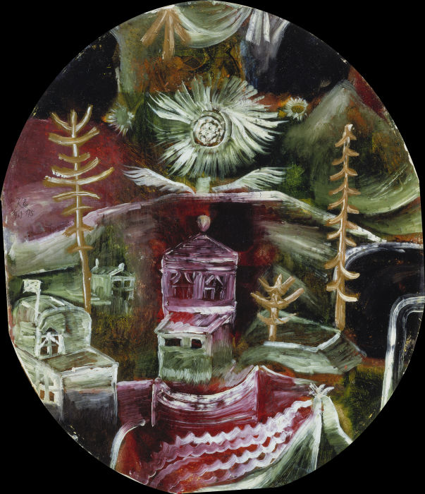 Das Haus zur Distelblüte from Paul Klee