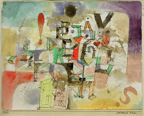 Das litterarische Klavier, from Paul Klee